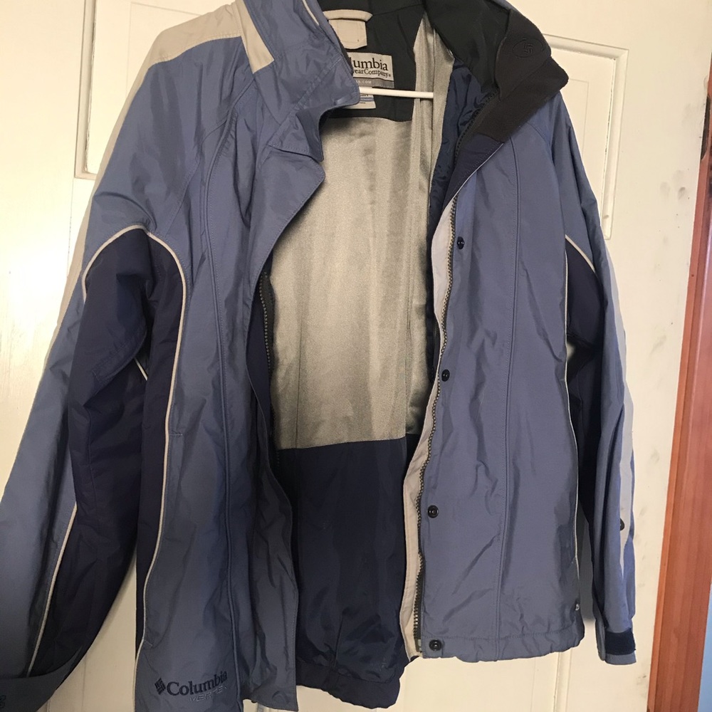 Purple Columbia Vertex Jacket Medium